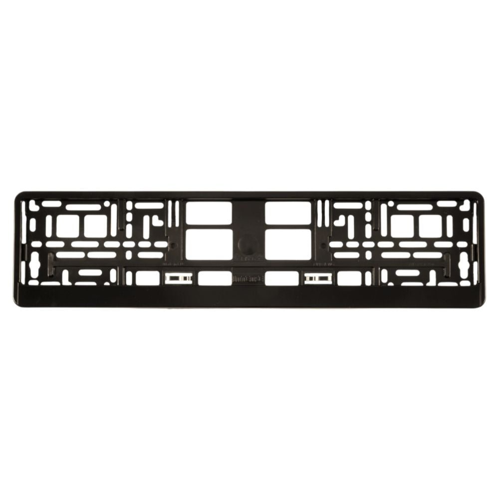 Matte Black Licence Plate Frames